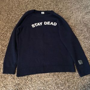 Drop dead stay dead jumper